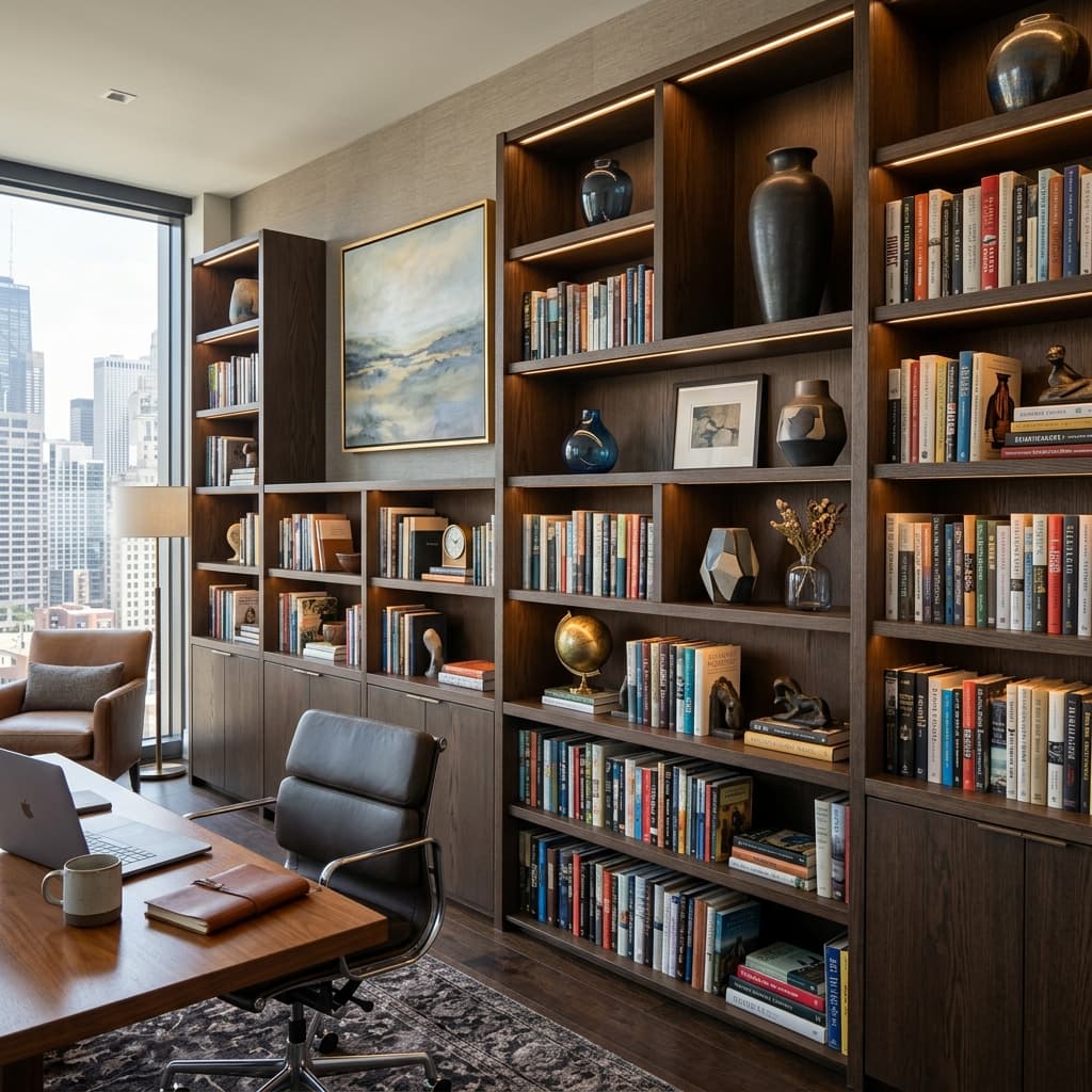 Modern Ofis Kütüphane ve Raf Çözümleri